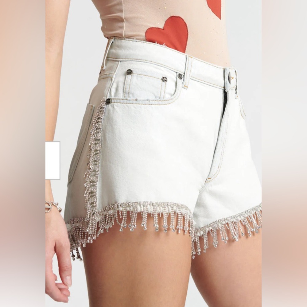 One Teaspoon Razzle Dazzle‎ Trucker Shorts! NWT. Size 32